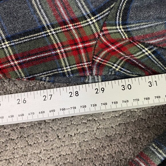 LL Bean Scotch Plaid Sleep Pants Pajama Bottoms Lot of 2 Men's Medium Loungewear - Picture 13 of 13